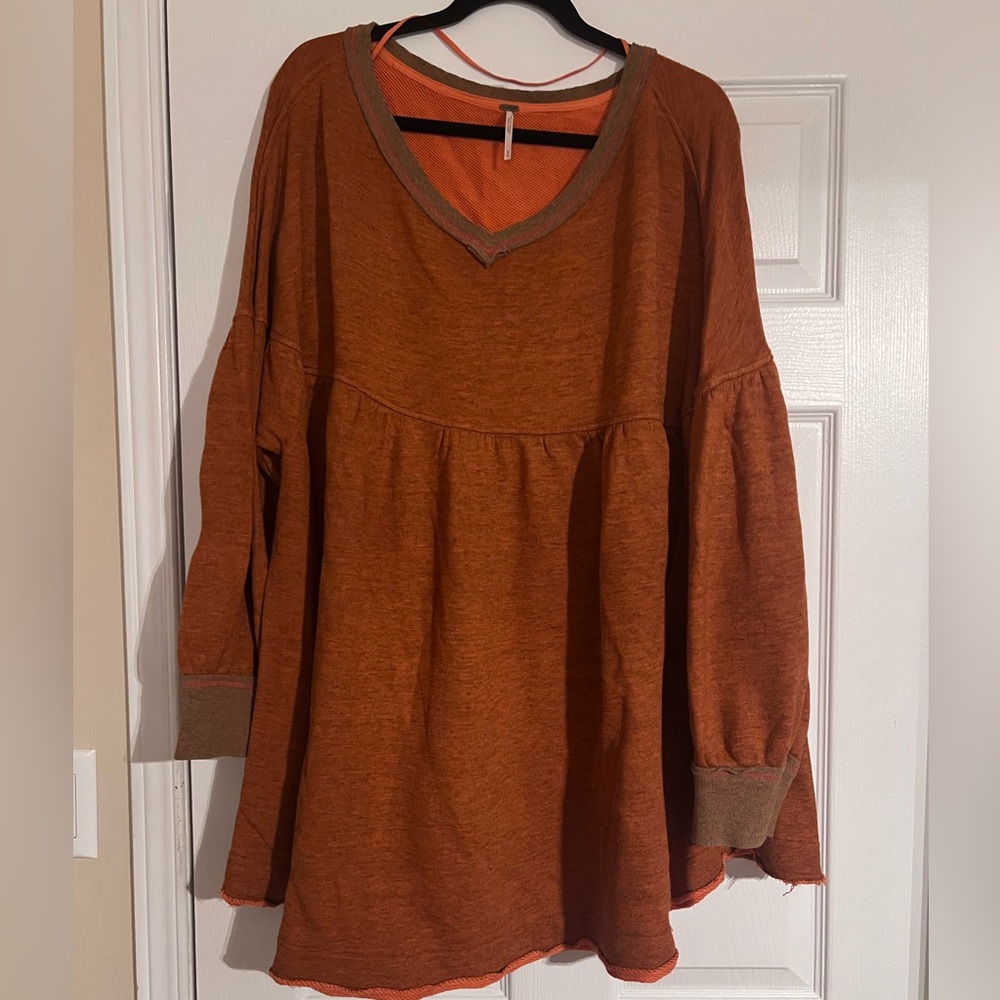 Free People Babydoll Sweatshirt